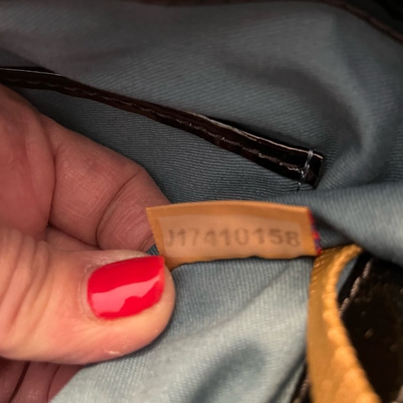 Dooney & Bourke Emerson Brynn Black Patent Leather Shoulder/Handbag - Picture 15 of 16